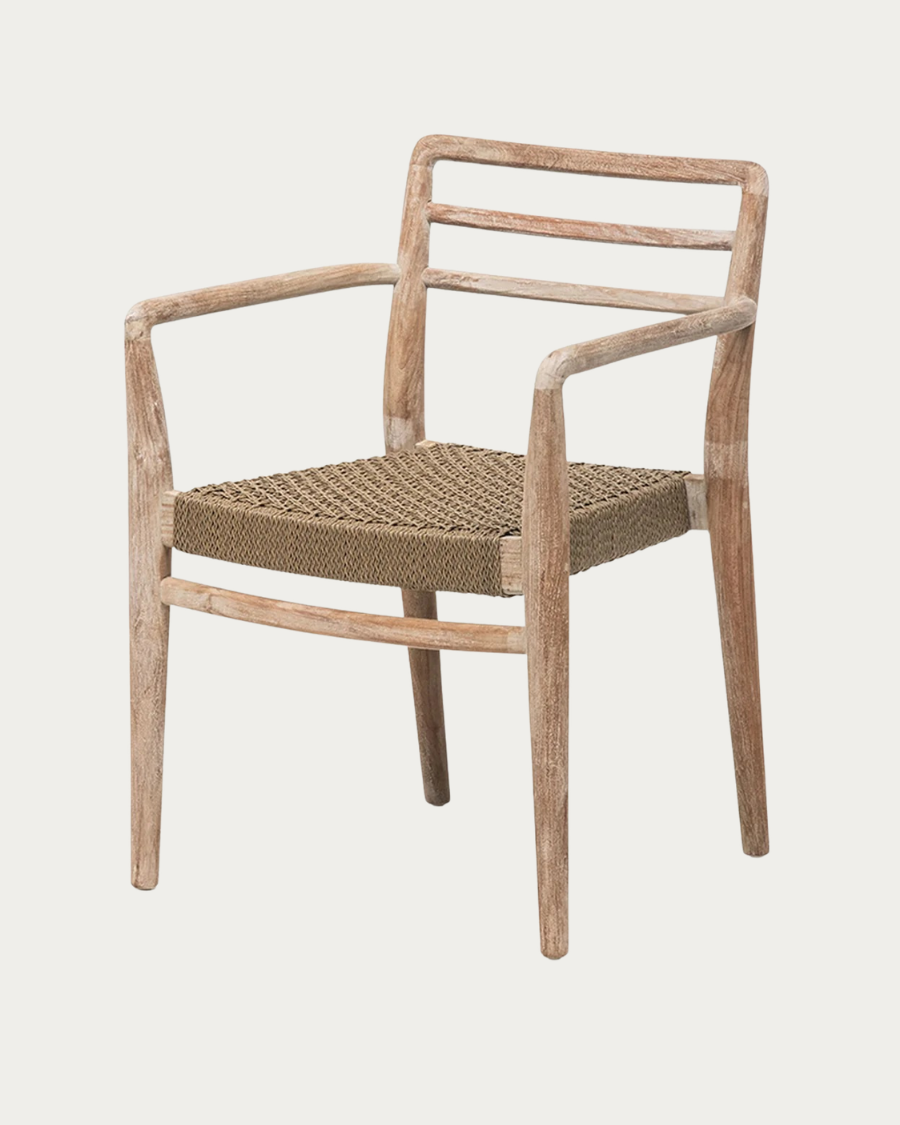 Chaise de jardin avec accoudoir JARED