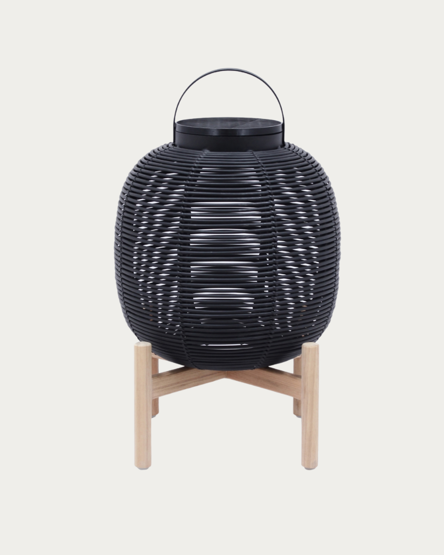 Laterne TIKA Schwarz