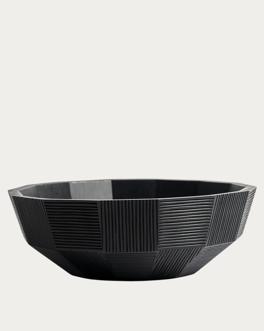 OBJECTS Striped bowl