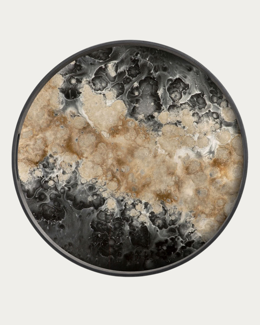 Tray ORGANIC Black - Ø48