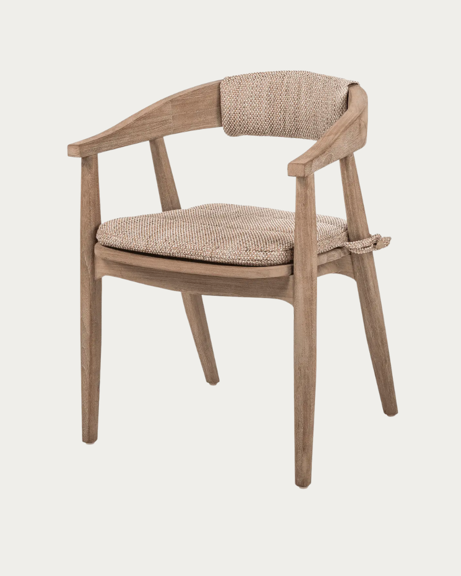 Gartenstuhl mit Armlehne FAYE Wicker Seat