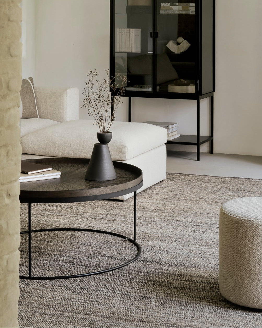 Tablett CLASSICS BLACK SLICE - Ø92