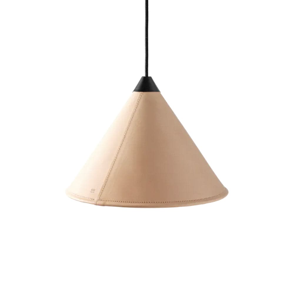 NAMIBIA hanging light - leather