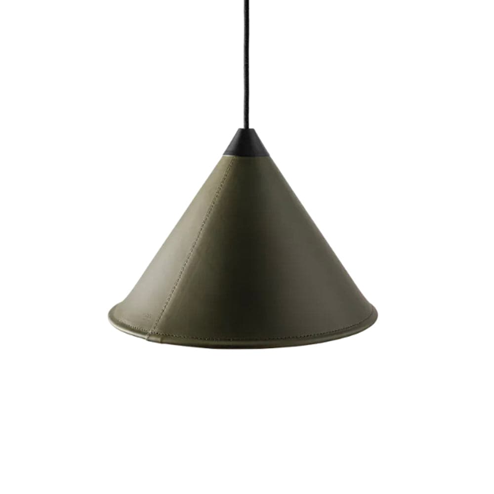 NAMIBIA hanging light - leather