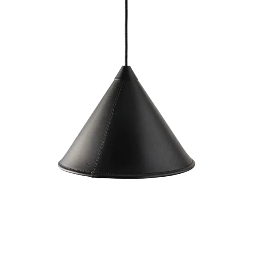 NAMIBIA hanging light - leather