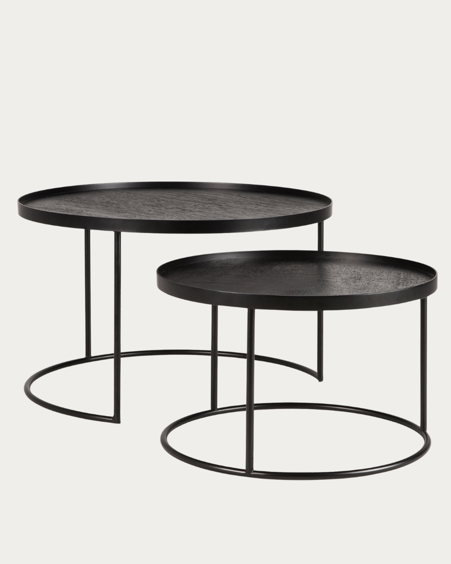 Tablett-Couchtisch ROUND - Ø62/Ø49