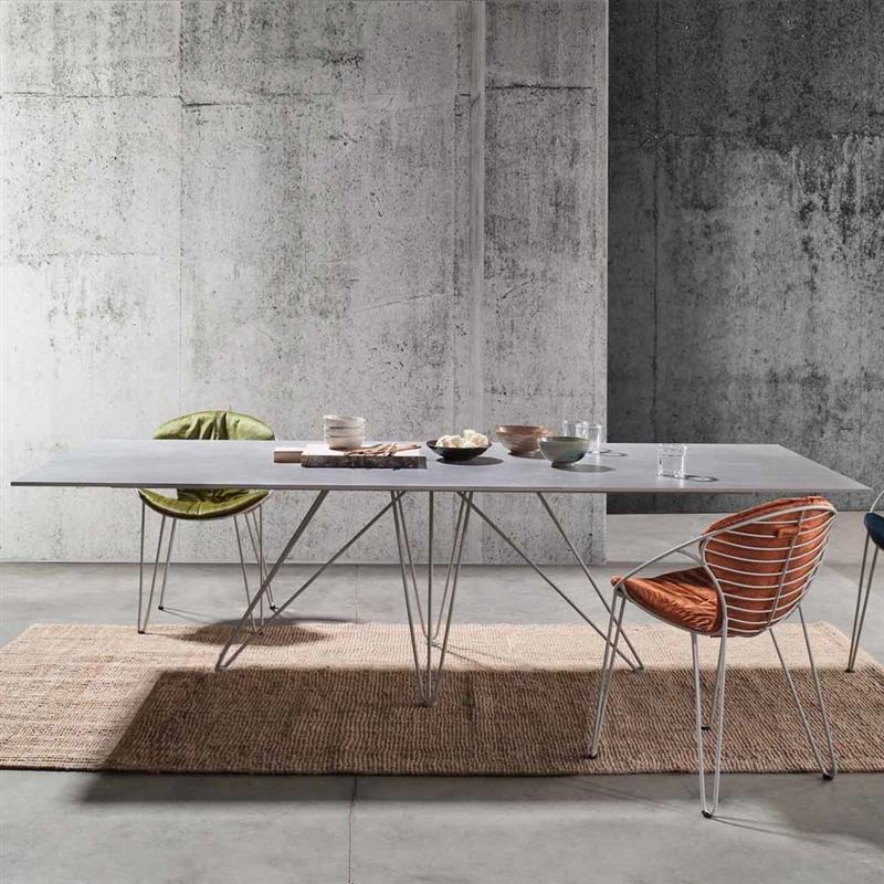 Dining table WIRE RECTANGULAR