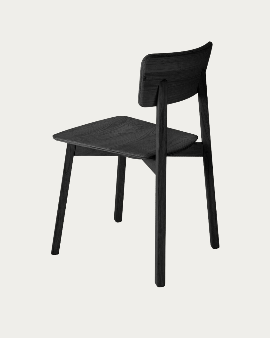 Chaise CASALE Chêne noir