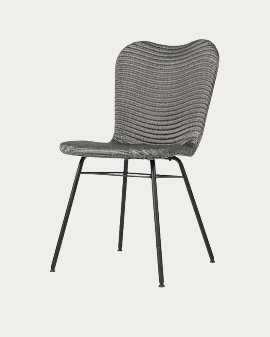 Chaise en acier Lily