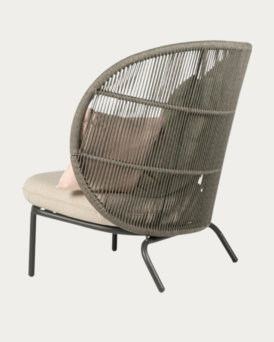 Gartensessel KODO Cocoon - Almond Kissen Set