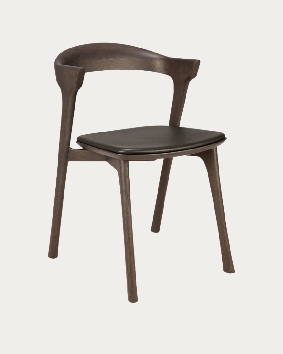 Chaise BOK Chêne Marron