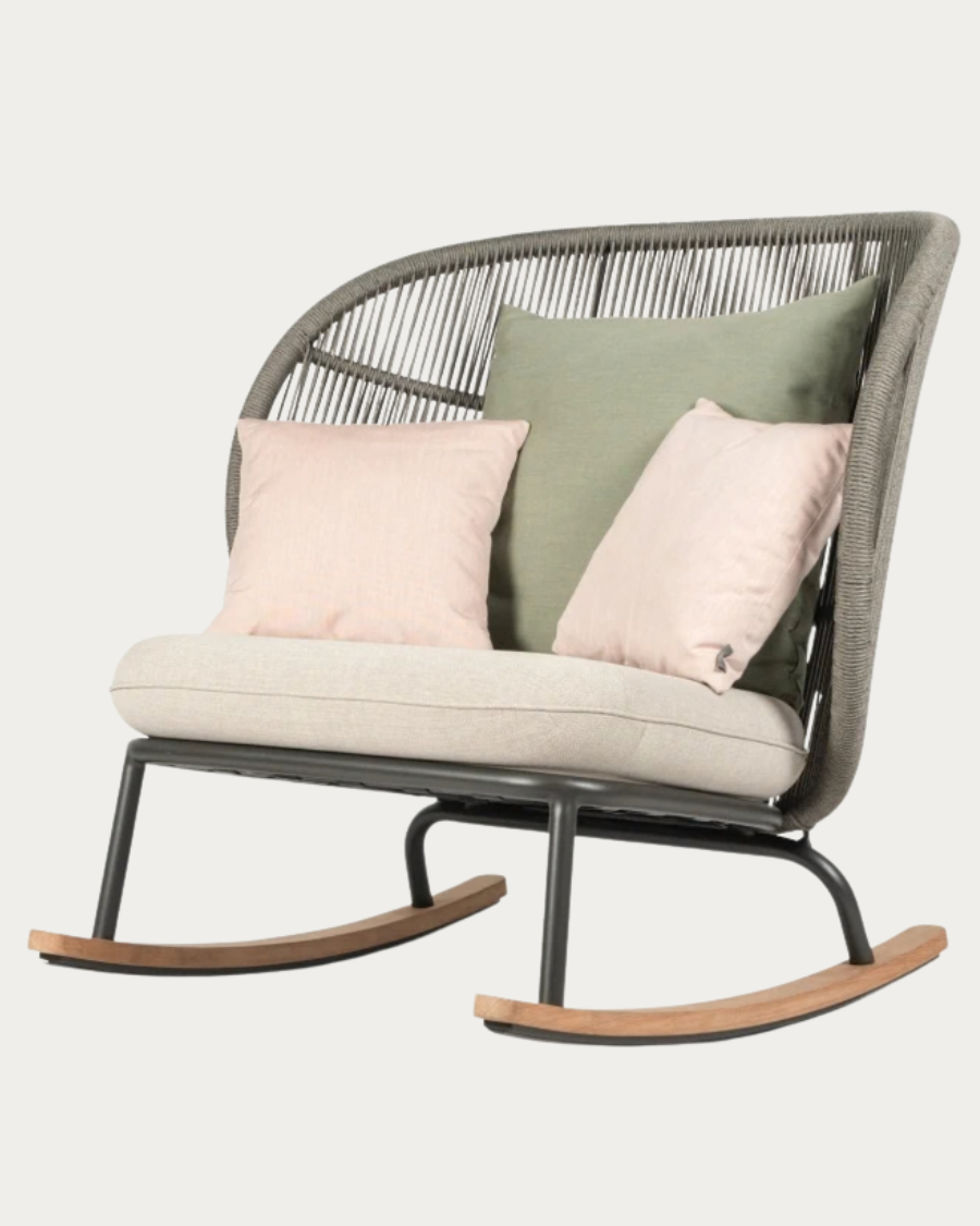 Schaukelstuhl KODO - Almond Kissen Set