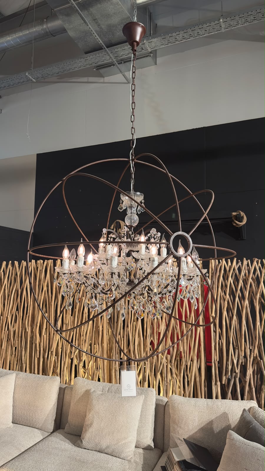 EXPO Timothy Oulton GYRO CRYSTAL Pendant Light