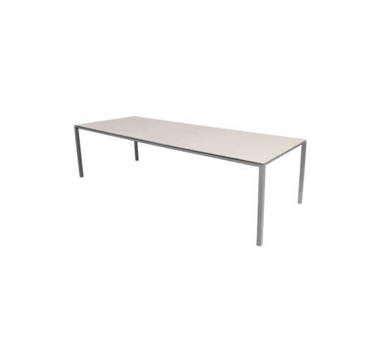 Esstisch PURE Hellgrau 280x100