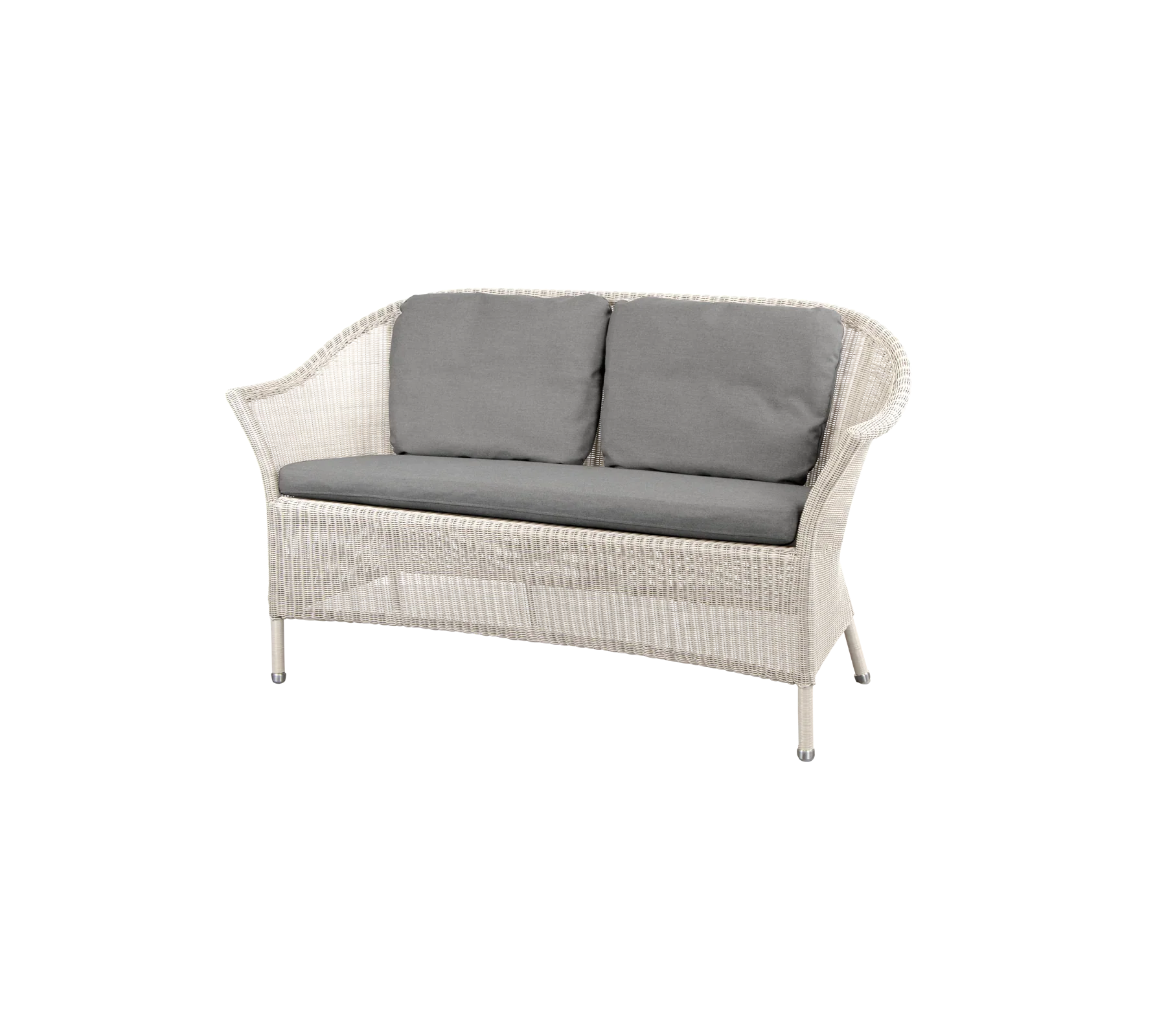 Garden sofa LANSING Sand 2 seater