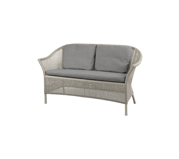 Gartensofa LANSING Taupe 2 Sitzer | Cane-line | Homestorys