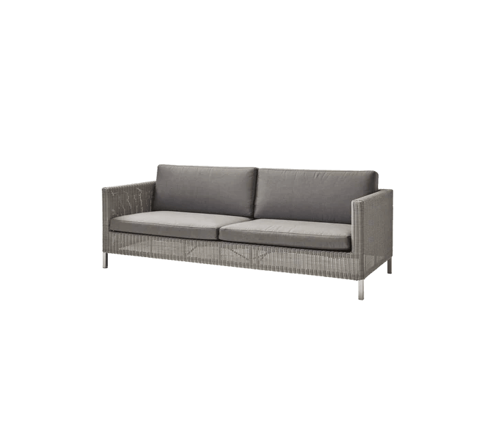 Gartensofa CONNECT Taupe 3 Sitzer