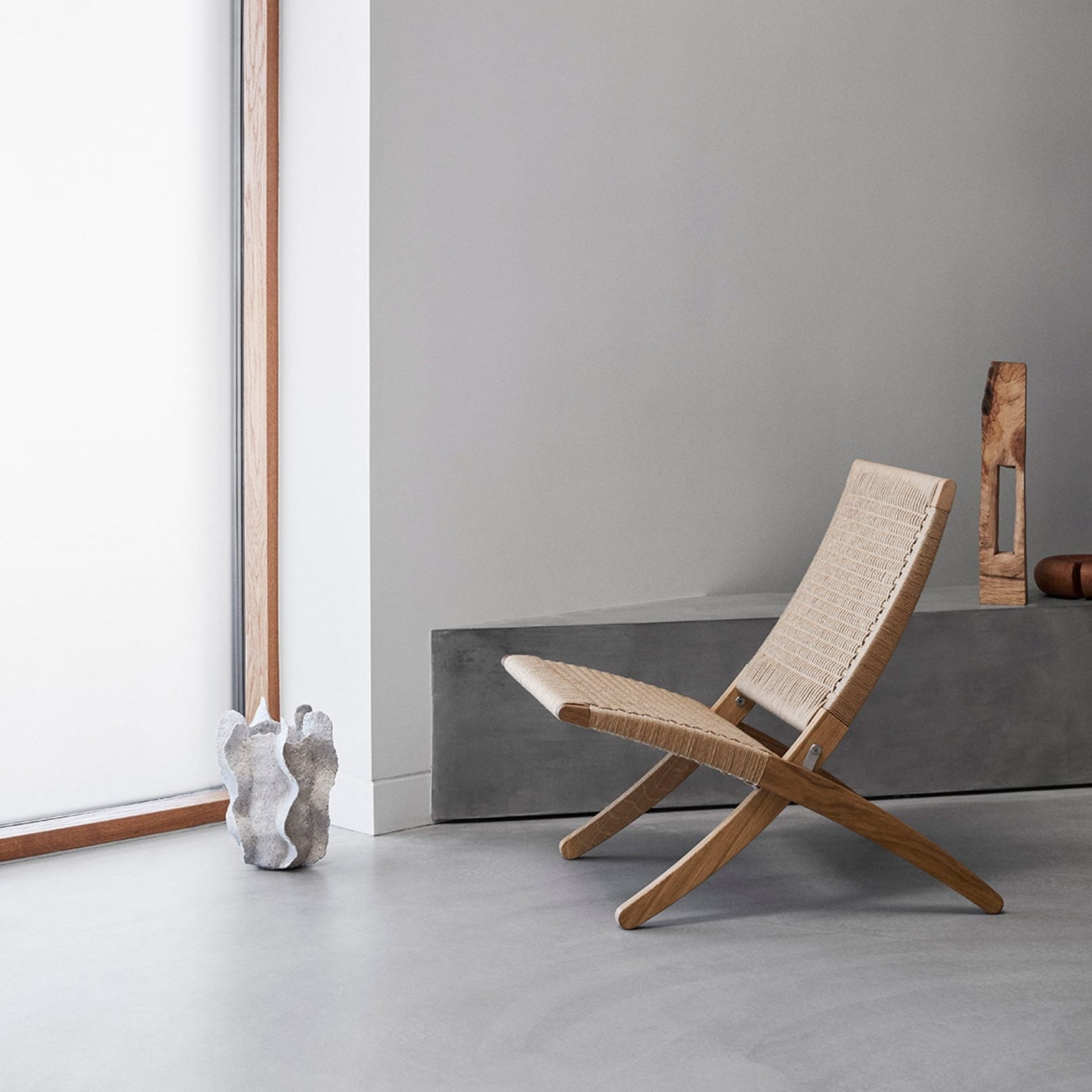 MG501 Cuba Stuhl der Marke Carl Hansen & Søn von Erik Hansen designt in minimalistische Raum