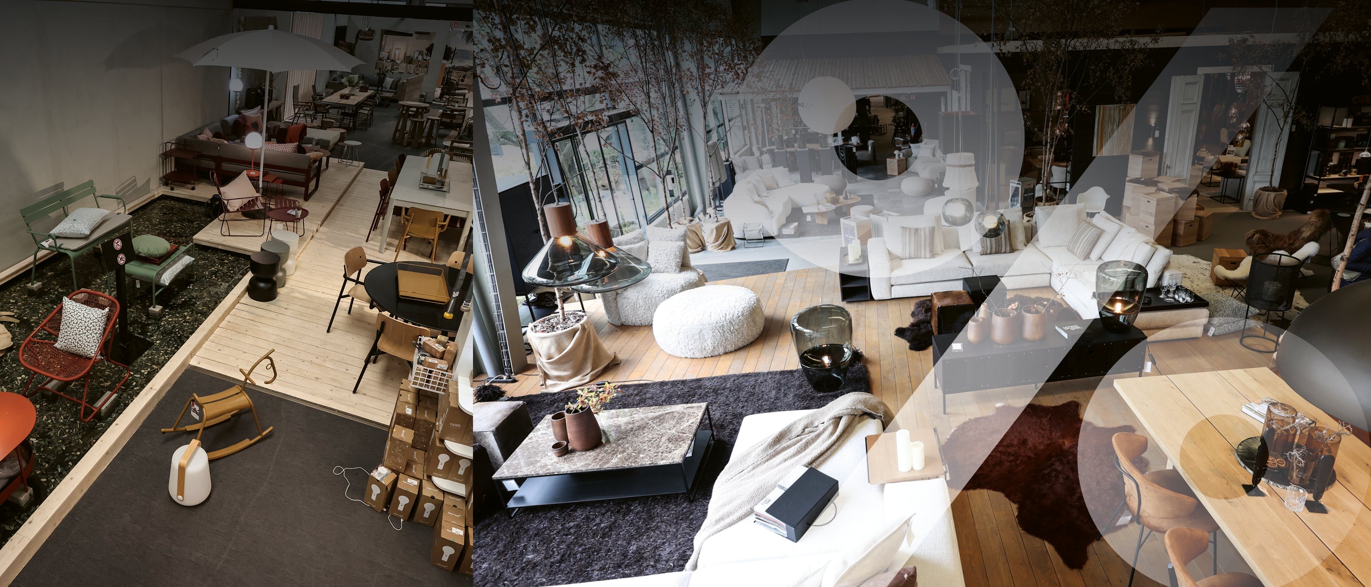 Belgisches Einrichtungshaus mit Designerstücken und Outdoor-Möbeln – Homestorys Showroom mit Inspiration auf 2.500m²