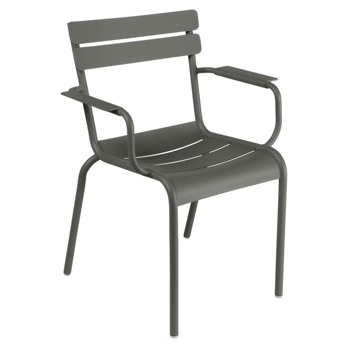 Chaise de jardin avec accoudoirs LUXEMBOURG BRIDGE | _ Fermob _Référence 410248