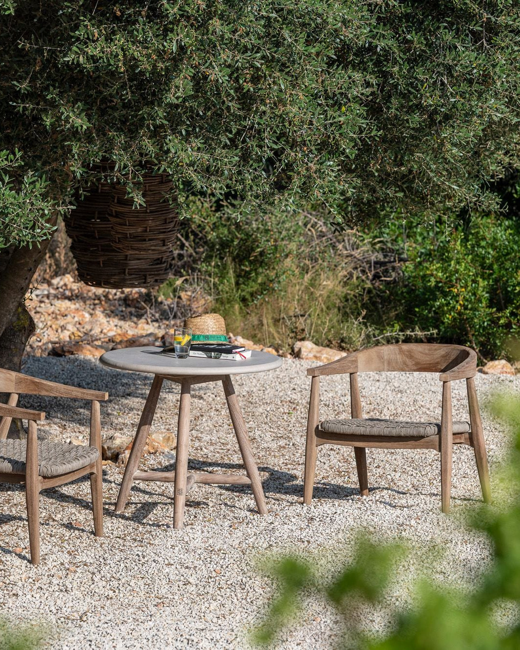 Table de bistrot basse FAYE Béton