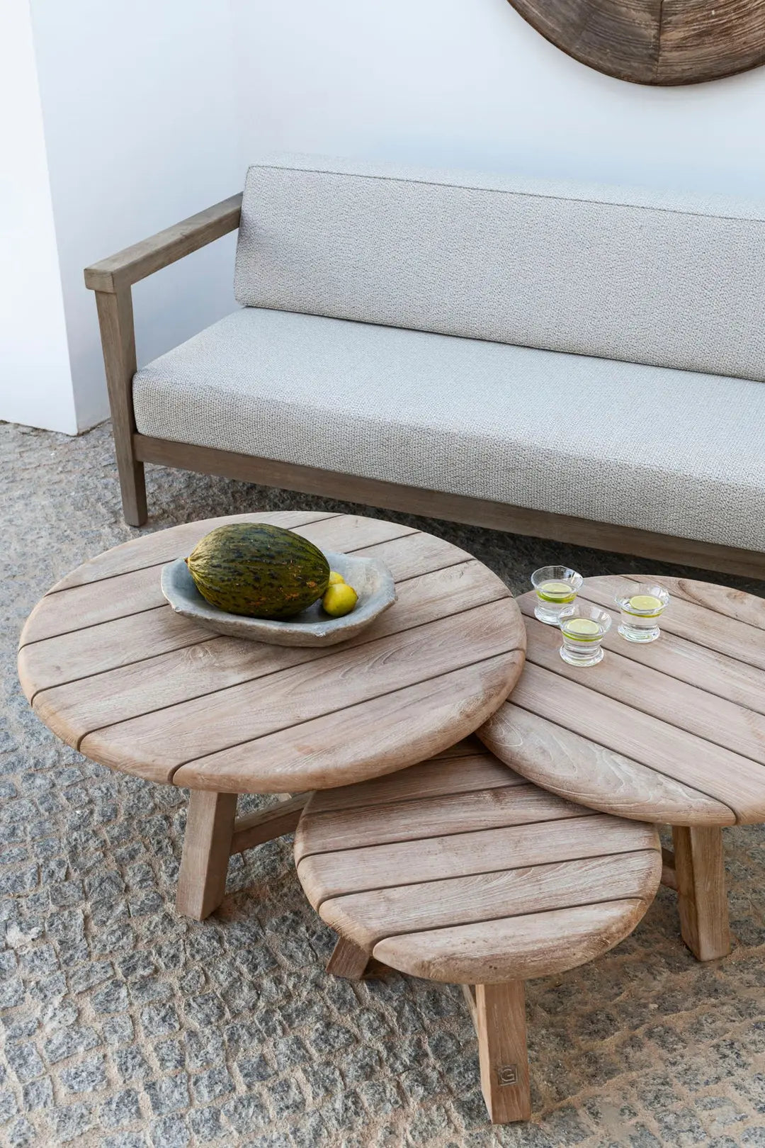 Table basse ANTON - Set de 3 pièces