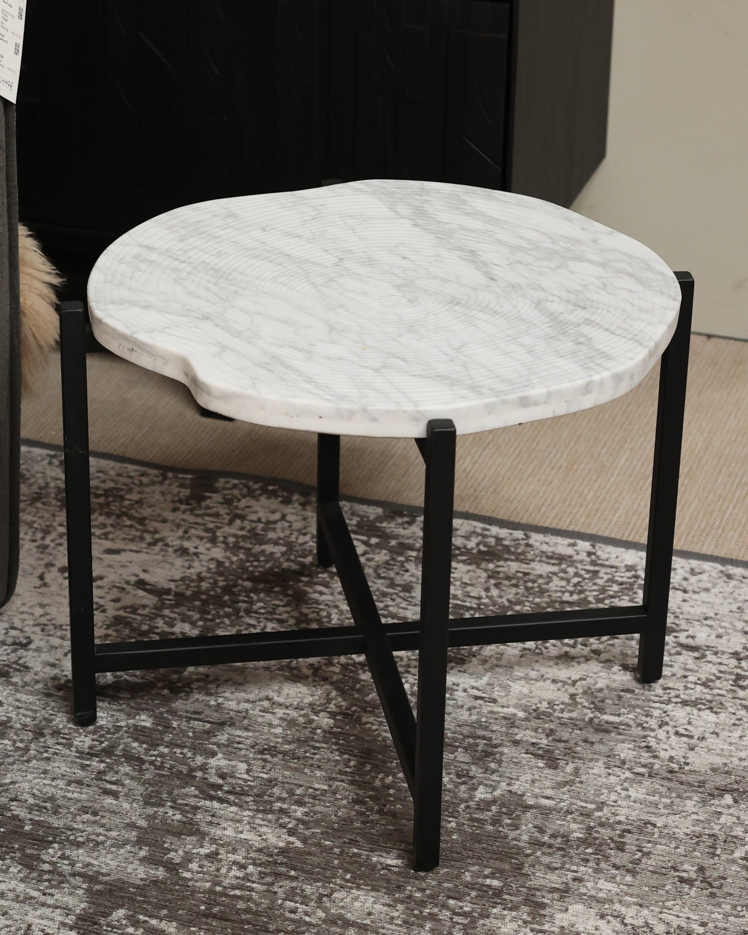 EXPO Side table BLEU NATURE