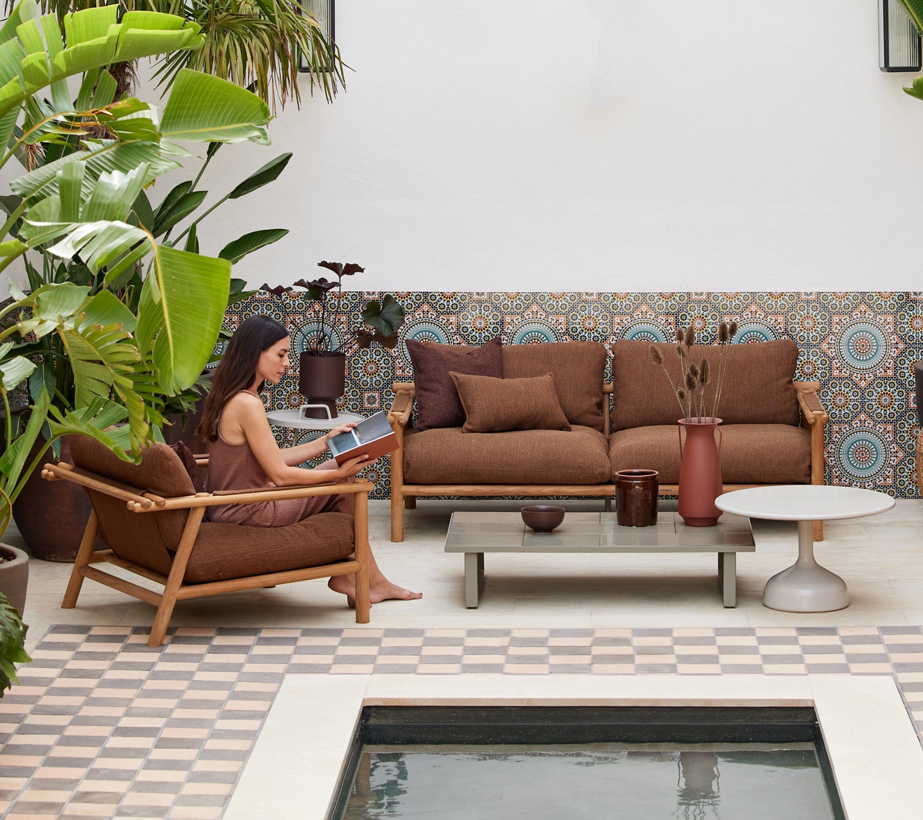 EXPO Cane-Line STICKS Loungegruppe