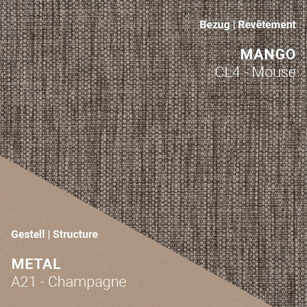 Stuhl MOOD 91 M0710 Drehbar - Stoff | Mobitec | Homestorys