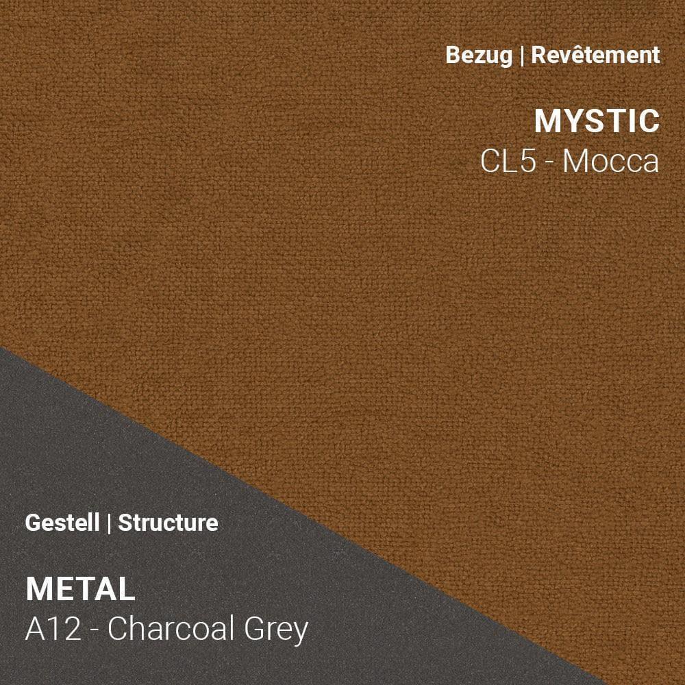 Chaise avec accoudoirs MOOD 95 M0712 Pivotante - Tissu | Mobitec | Homestorys