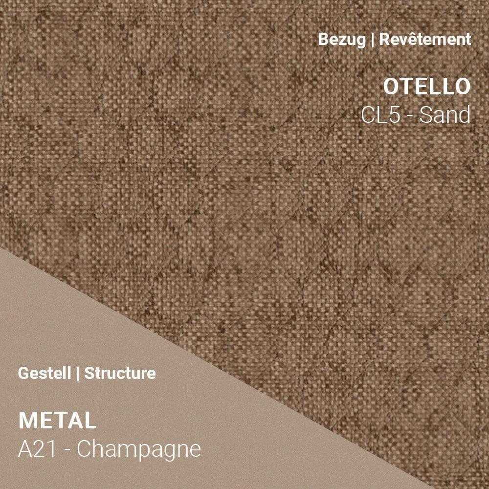 Stuhl MOOD 91 M0710 Drehbar - Stoff | Mobitec | Homestorys
