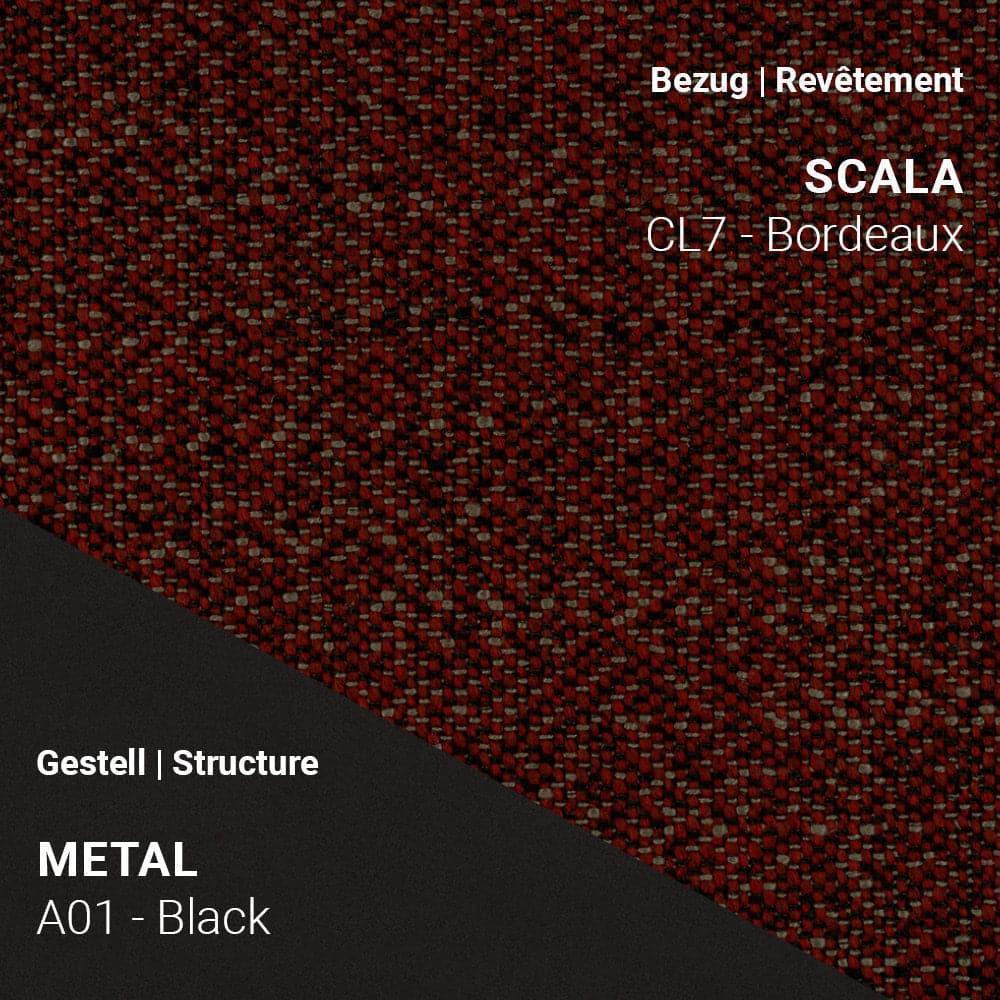 Chaise avec accoudoirs MOOD 95 M0712 Pivotante - Tissu | Mobitec | Homestorys