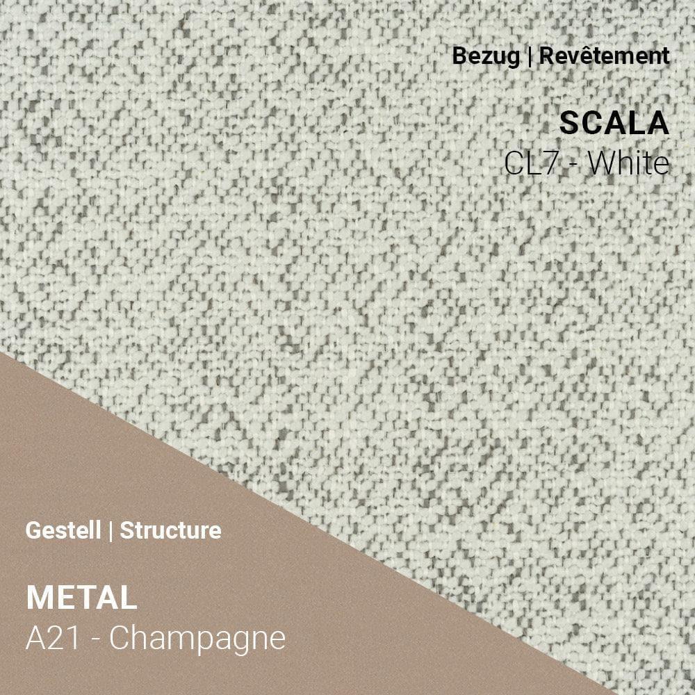 Chaise avec accoudoirs MOOD 95 M0712 Pivotante - Tissu | Mobitec | Homestorys