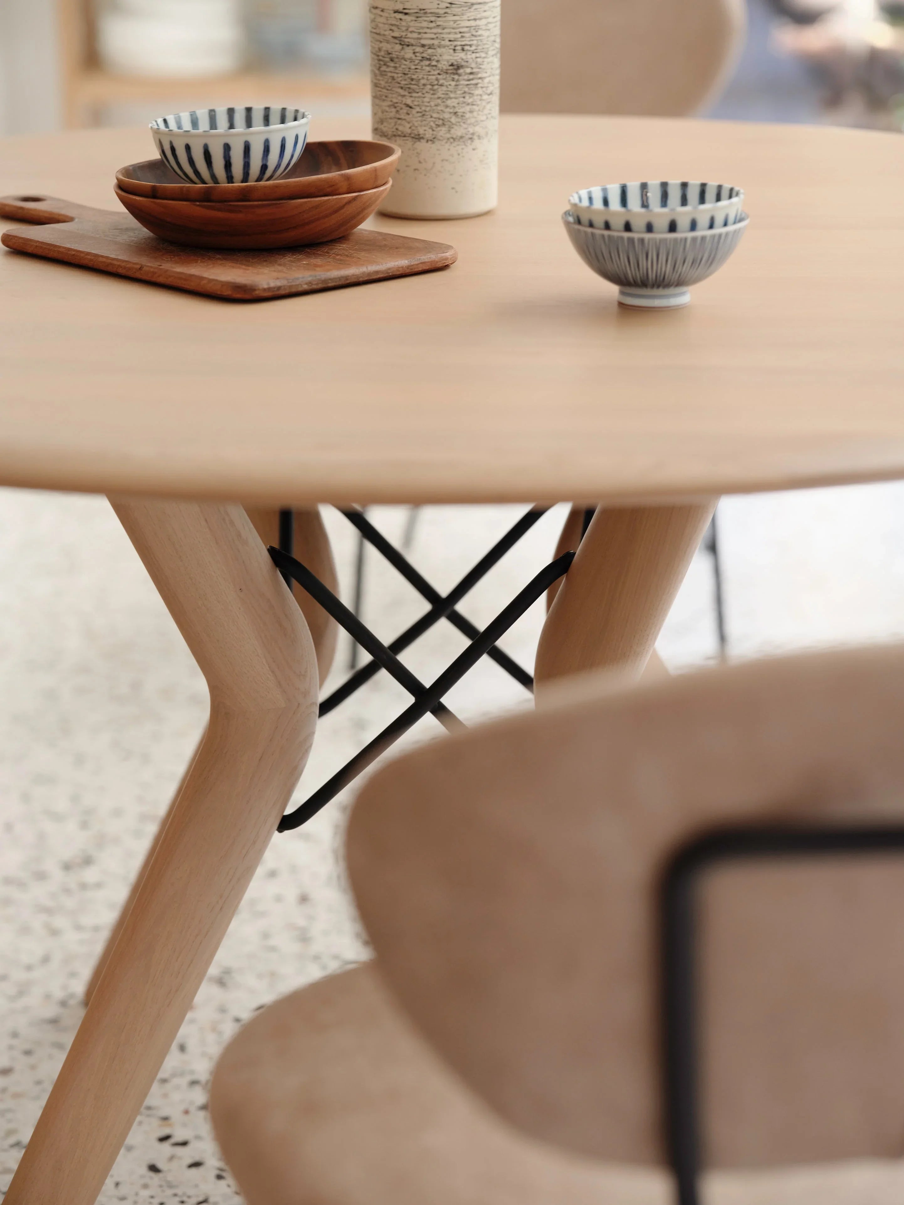 Table à manger TRAVA T1900 - Chêne