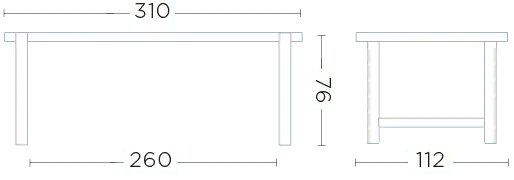 Table de jardin JACOBA