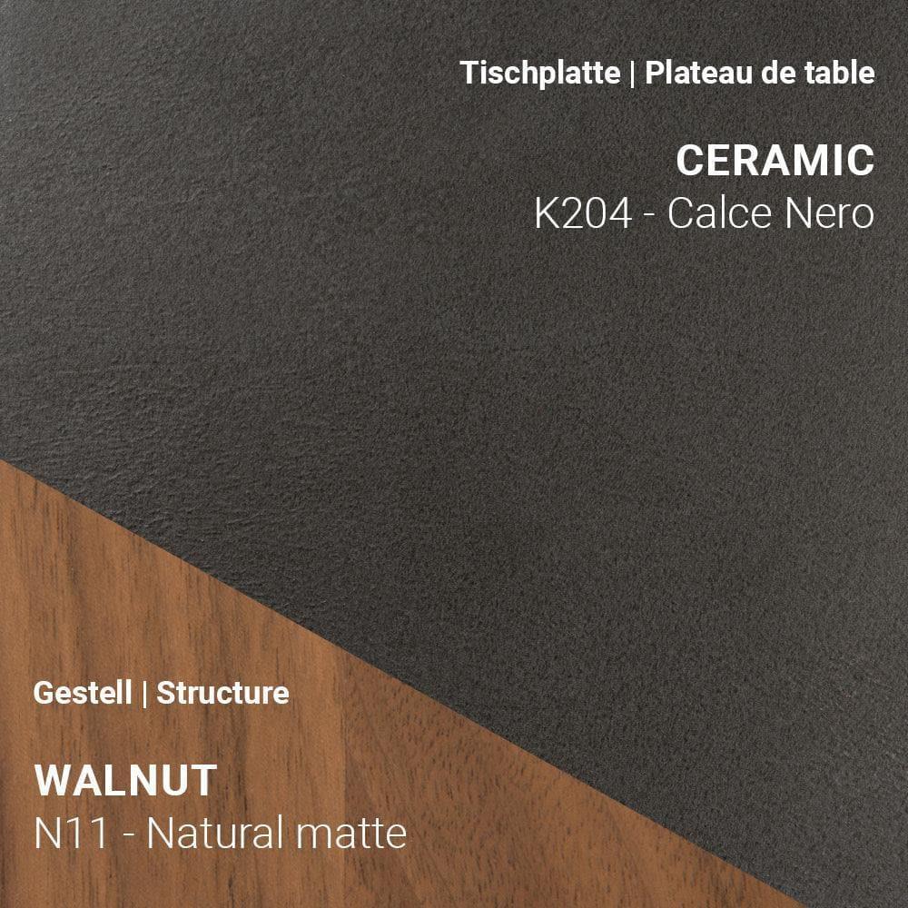 Ausziehtisch TERRA T0601 - Keramik & Nussbaum | Mobitec | Homestorys
