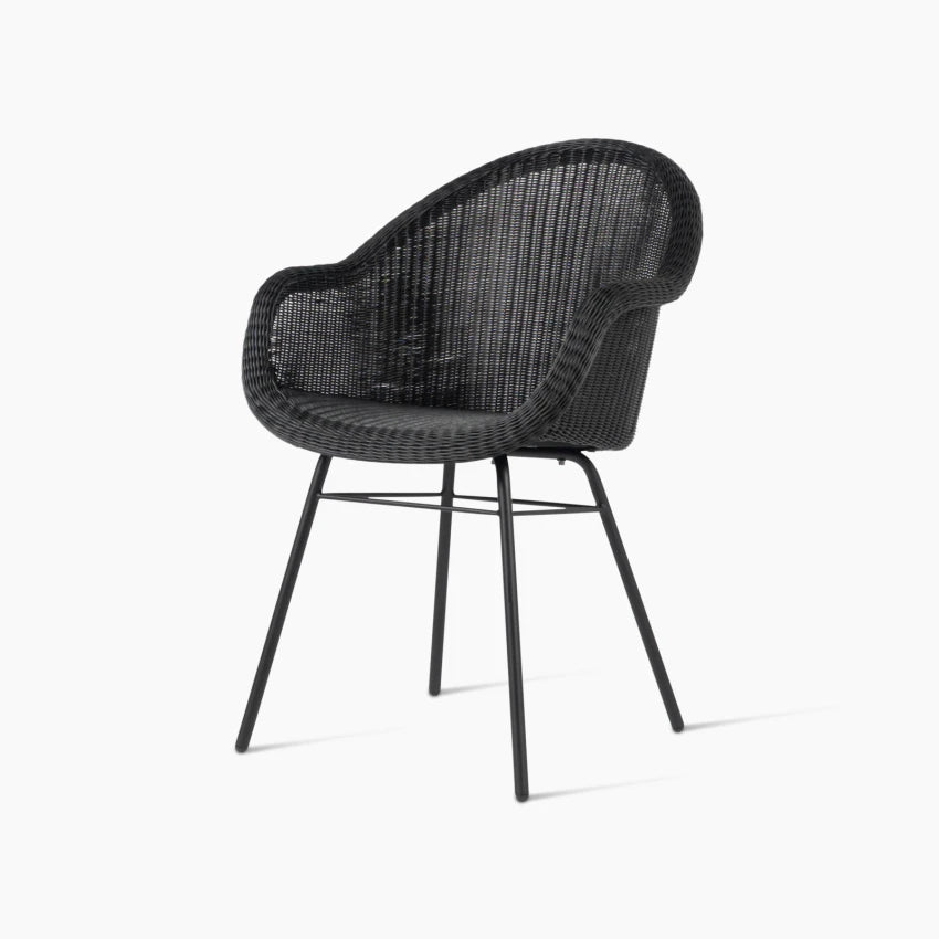 Chaise de jardin avec accoudoirs EDGARD