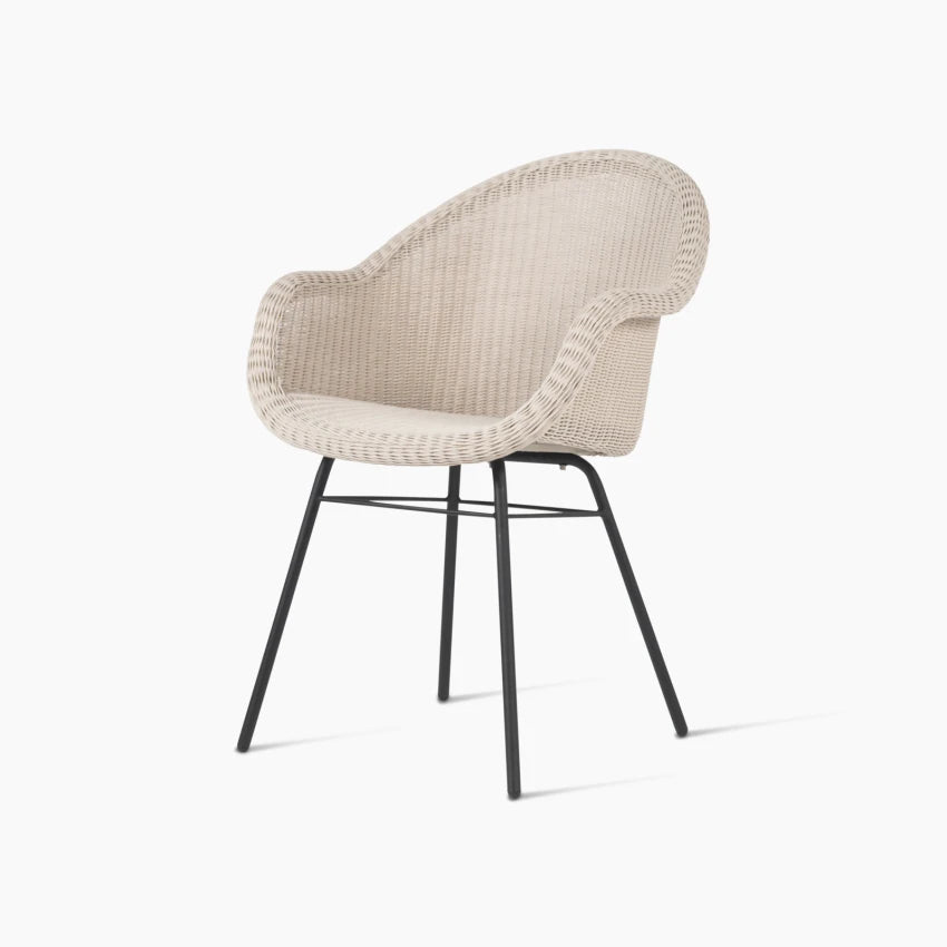 Chaise de jardin avec accoudoirs EDGARD