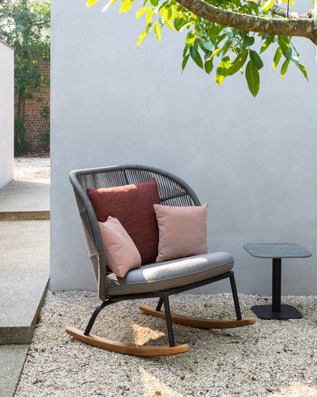 Schaukelstuhl KODO - Almond Kissen Set