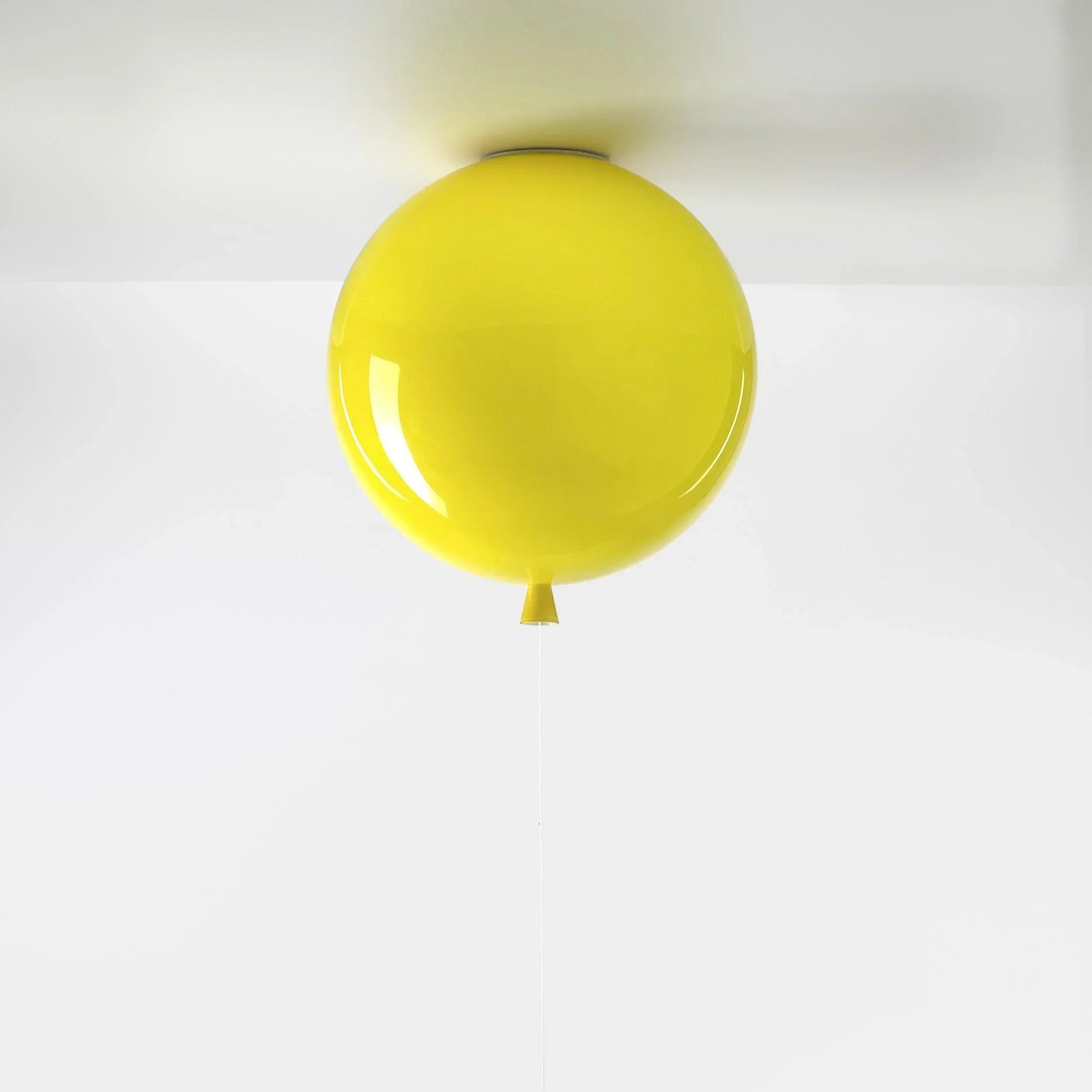 Brokis Deckenleuchte MEMORY CEILING in glänzendem Gelb – leuchtende Deckenlösung mit verspieltem Design