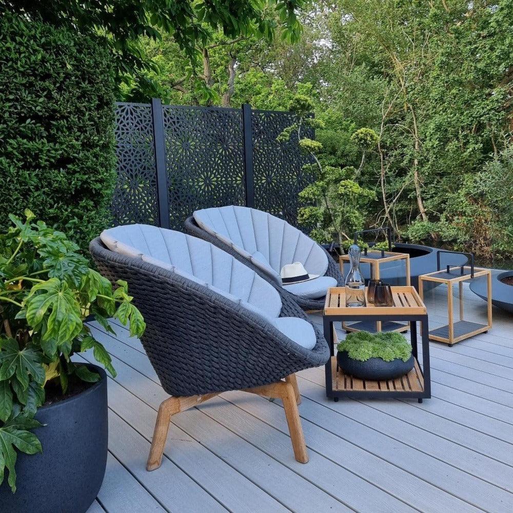 Cane - line - Couchtisch LEVEL - Teak - 5007AL-P5007T | Homestorys