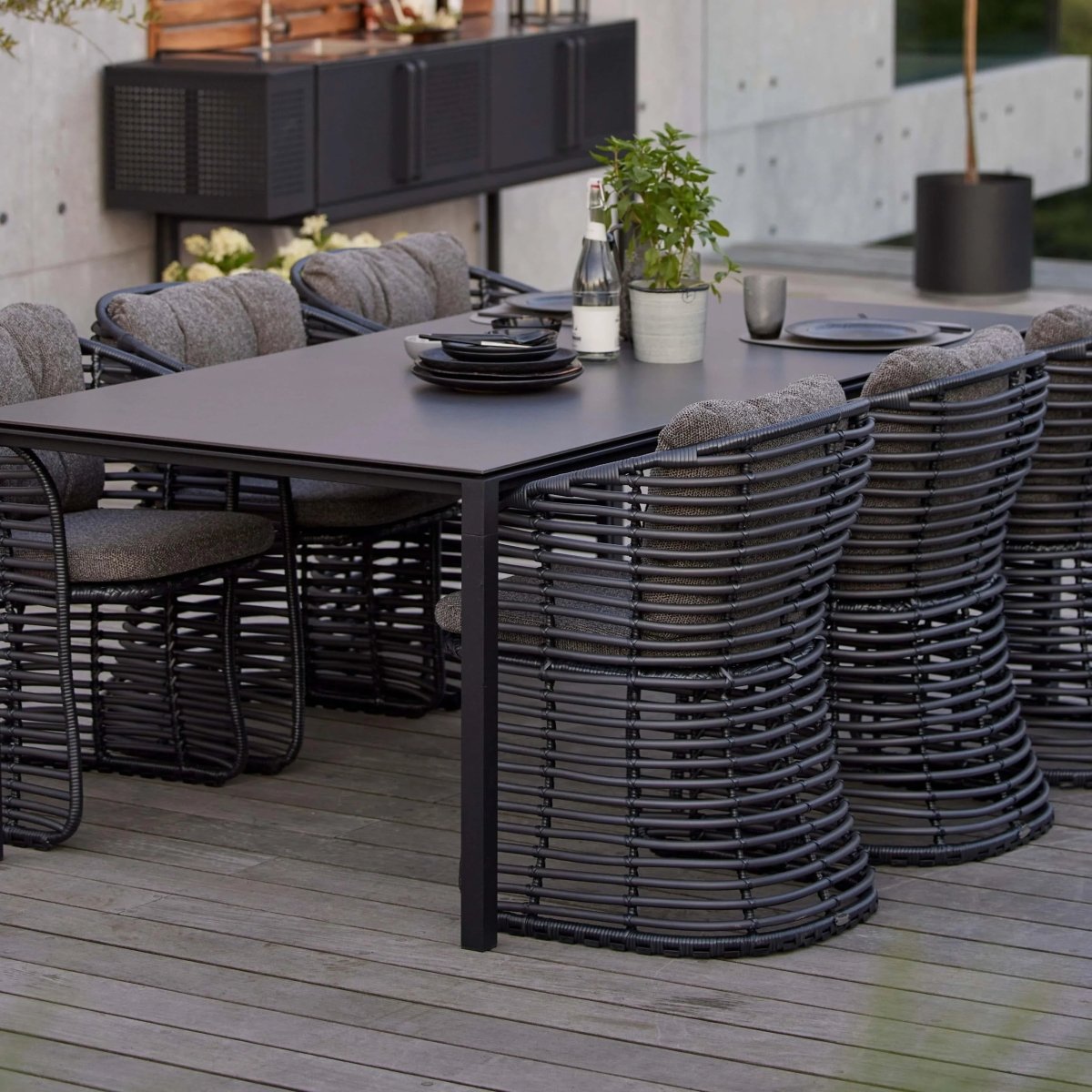 Cane - line - Gartenstuhl BASKET - 5410000G | Homestorys