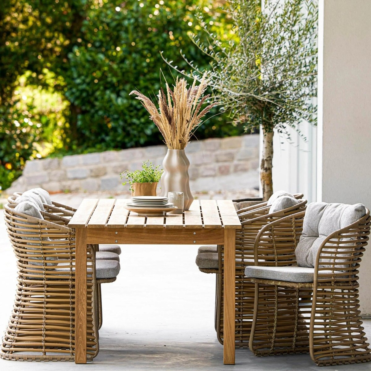 Cane - line - Gartenstuhl BASKET - 5410000G | Homestorys