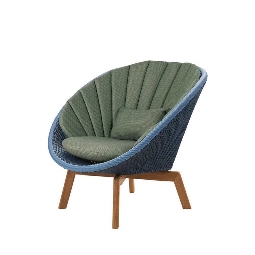 Cane - line - Loungesessel PEACOCK - 5458RODGRT-5458YS97 | Homestorys