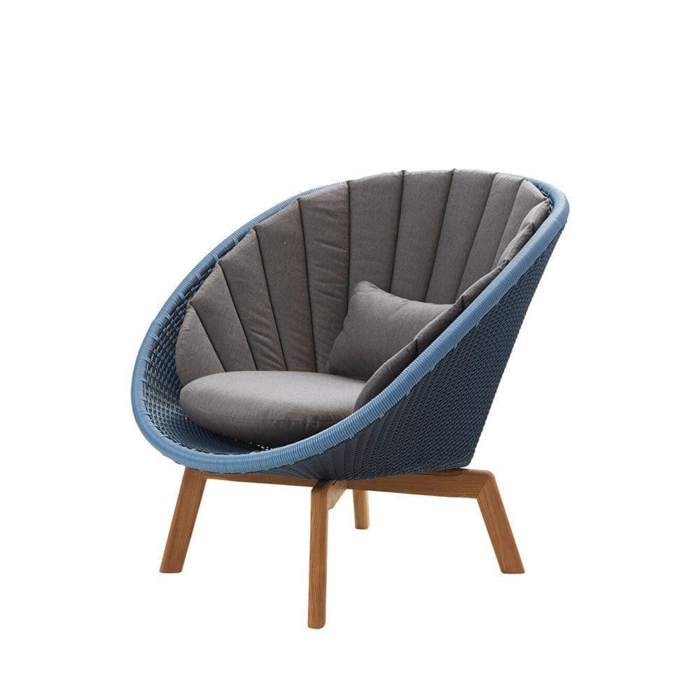 Cane - line - Loungesessel PEACOCK - 5458RODGRT-5458YS97 | Homestorys