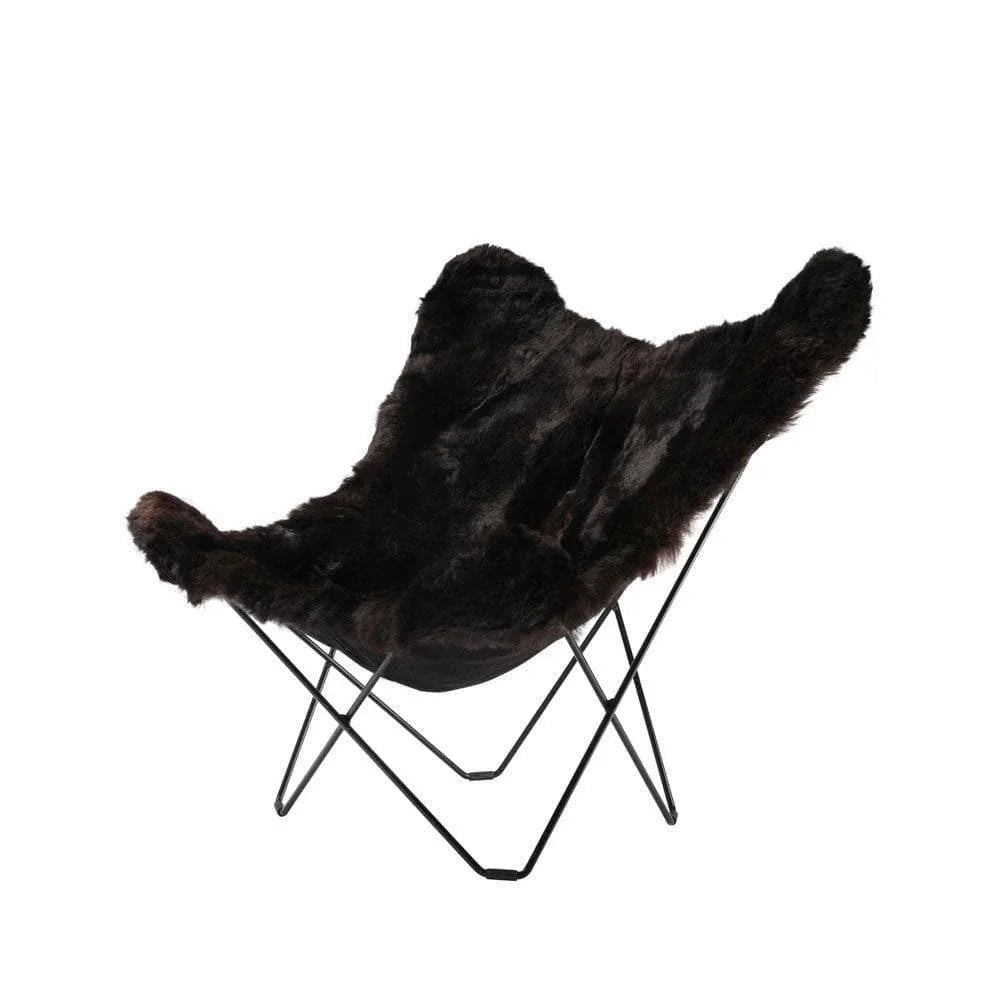 Cuero - Butterfly Chair ICELAND MARIPOSA - Schaffell - | Homestorys