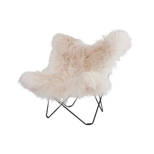 Cuero - Butterfly Chair ICELAND MARIPOSA - Schaffell - | Homestorys
