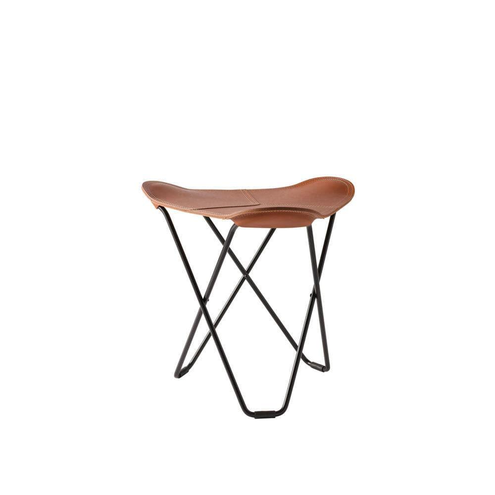 Hocker PAMPA FLYING GOOSE - Leder von Cuero | Homestorys
