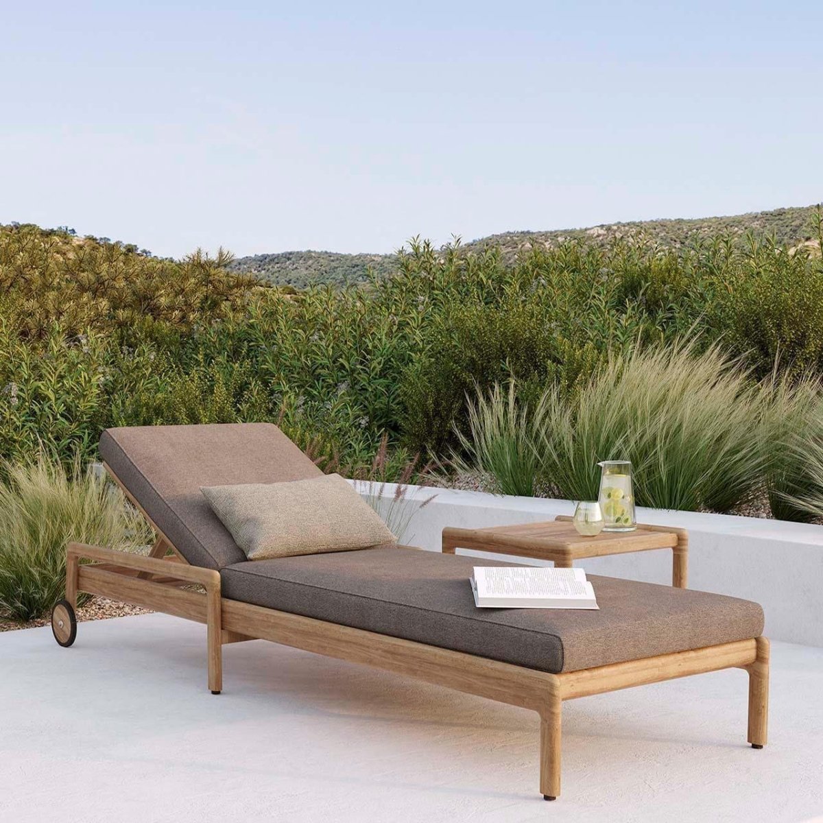 Ethnicraft - Sonnenliege JACK - 10256 | Homestorys