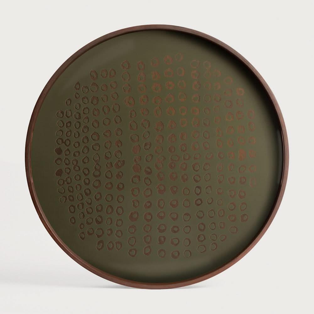 Ethnicraft - Tablett SCOUND NATURE Rund - 20585 | Homestorys